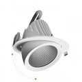 Spot encastré Spectrum LED SILENA 2 40W 230V 4000K 5000 lumens CRI 80 50° Blanc IP20 aluminium