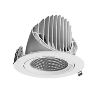 Spot encastré Spectrum LED SILENA 2 40W 230V 4000K 5000 lumens CRI 80 50° Blanc IP20 aluminium