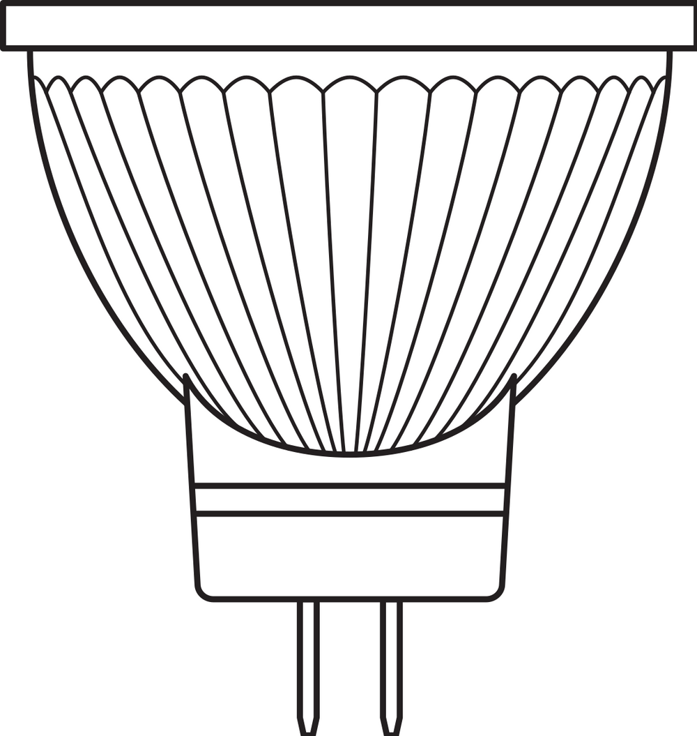Spot LED Réflecteur Spectrum GU4 MR11 2.8W 2700K 184 lumens 36D Gradable remplace 20W