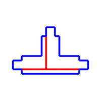 Spectrum LED SPS 2 Connector T2 Rechts Zwart, 230V, IP20 Aluminium Railverlichting Accessoire
