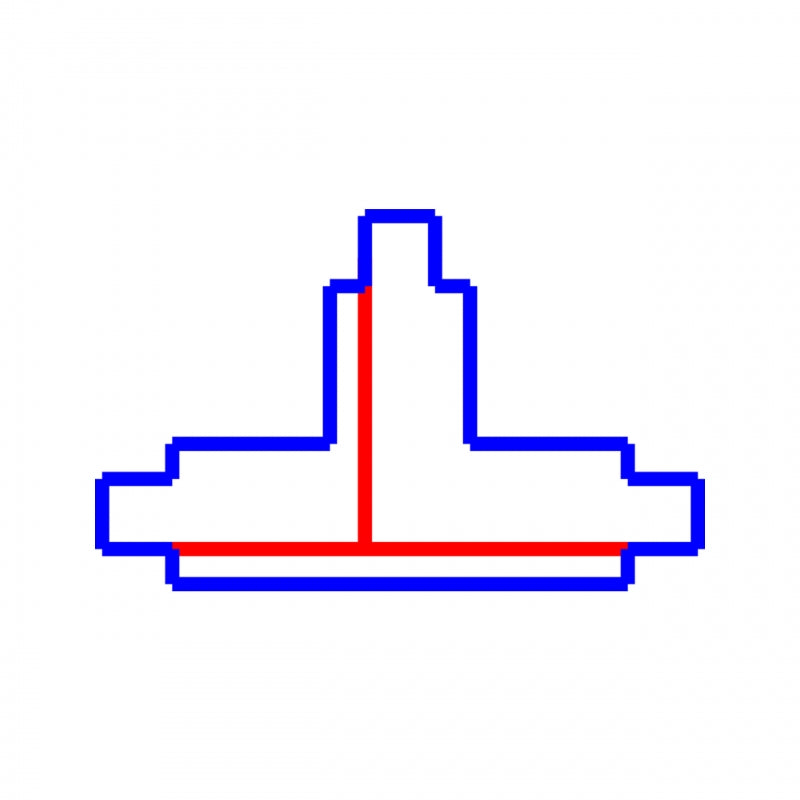 Spectrum LED SPS 2 Connector T2 Rechts Zwart, 230V, IP20 Aluminium Railverlichting Accessoire