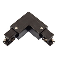 Spectrum LED SPS 2 L Connector Rechts Zwart, Aluminium, 230V, IP20 accessoire voor binnenshuis railsysteemverlichting