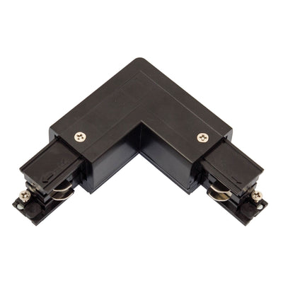 Spectrum LED SPS 2 L Connector Rechts Zwart, Aluminium, 230V, IP20 accessoire voor binnenshuis railsysteemverlichting