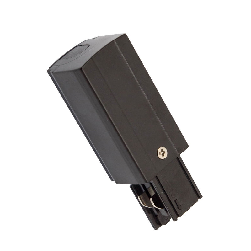 Spectrum LED SPS 2 voeding links Zwart, 230V, IP20, aluminium behuizing, plafond- of hangmontage