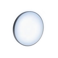 Spectrum LED opbouw plafondlamp 18W 6000K 230V IP54 2050 lumen Wit Zwart rond 250mm