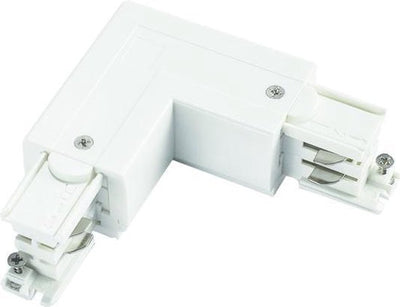 Spectrum LED railconnector L rechts Wit, IP20 binnen 230V
