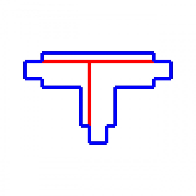 Spectrum LED railconnector T2 links, 230V, IP20, aluminium behuizing, Witte afwerking, opbouw of hangmontage