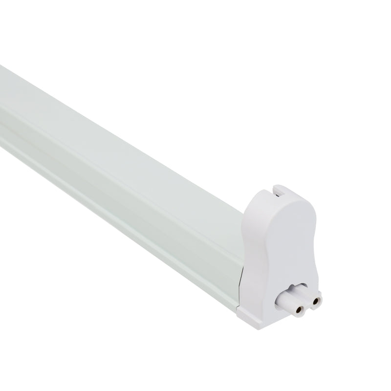 Luminaire tube LED Spectrum 1500mm, 230V boîtier blanc, montage au plafond IP20, douille G13, acier et plastique durables