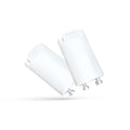 Starter de tube LED Spectrum alimentation unilatérale, Blanc, 20mm x 38mm, remplacement facile pour l’installation de tube LED