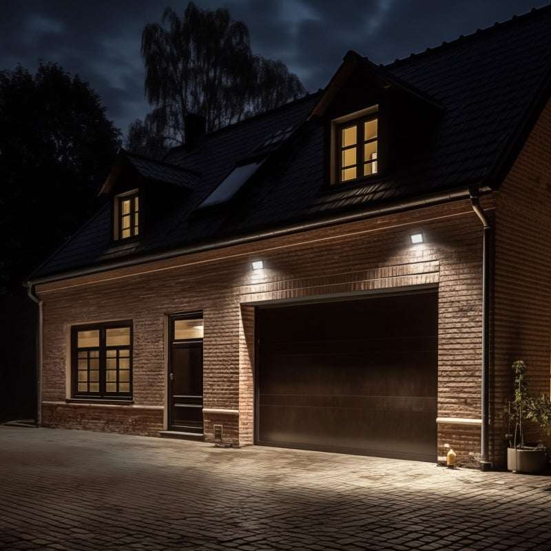 Projecteur LED Spectrum NOCTIS LUX 4 10W 4000K 750 lumens 230V IP65 IK07 Noir Extérieur