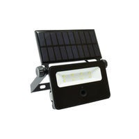 Projecteur LED Spectrum NOCTIS SOLARIS MINI 2W 6000K 200 lumens IP65 Noir avec détecteur de mouvement PIR à énergie solaire