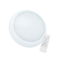Plafonnier LED Spectrum NYMPHEA CITY PRO 2 24W CCT 230V IP65 IK08 3500 lumens 120° Blanc rond avec capteur