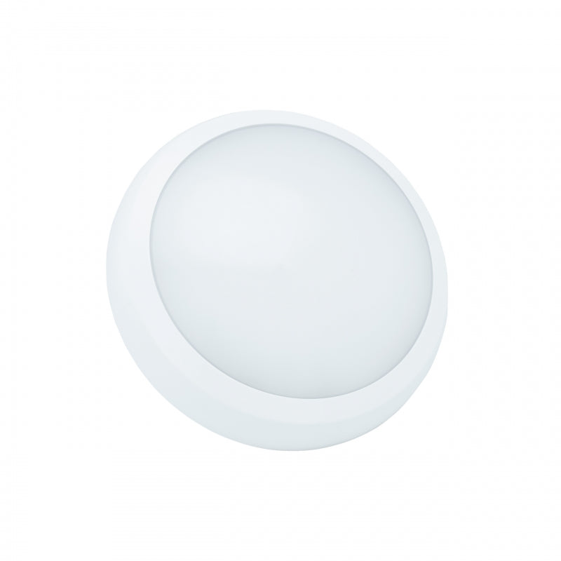 Spectrum NYMPHEA CITY PRO 2 LED opbouwlamp 24W CCT 230V 3500 lumen 120° IP65 IK08 Wit rond