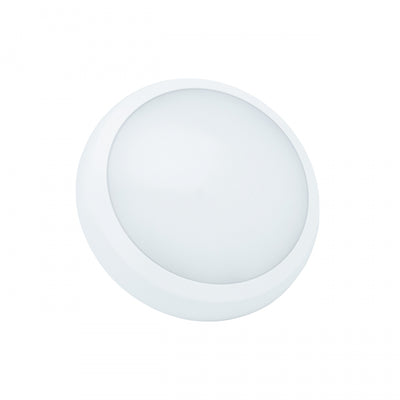 Spectrum NYMPHEA CITY PRO 2 LED opbouwlamp 24W CCT 230V 3500 lumen 120° IP65 IK08 Wit rond