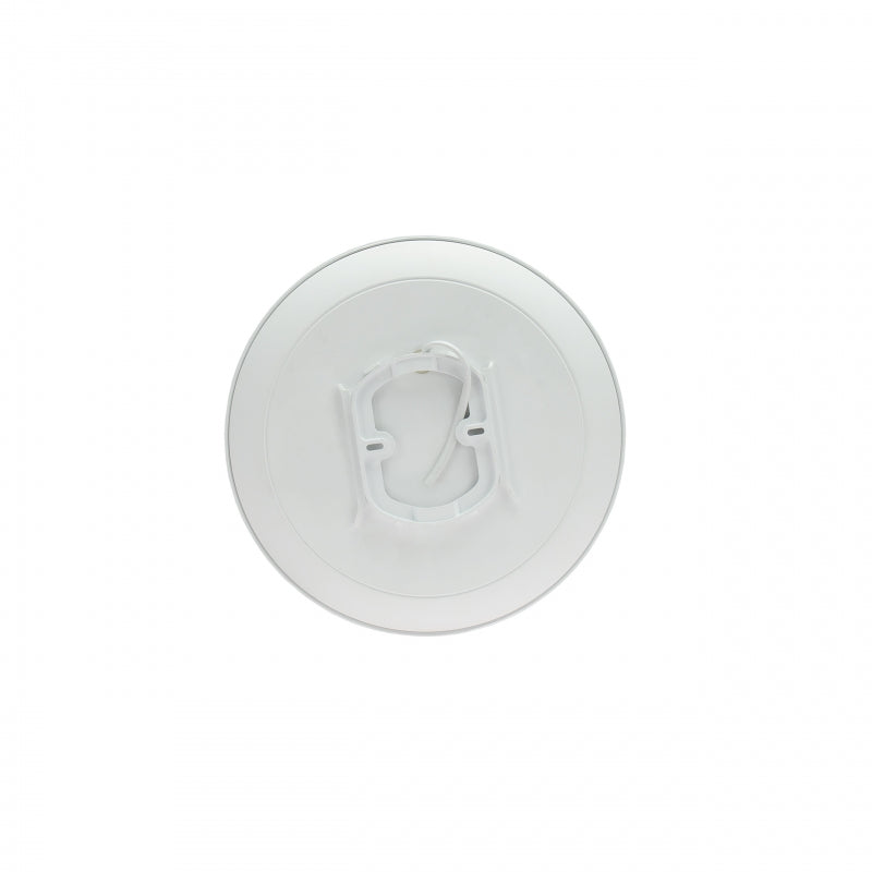 Plafonnier LED Spectrum NYMPHEA 18W 3000K 230V IP54 rond Blanc Noir 1950 lumens 115° montage en saillie