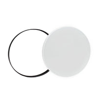 Plafonnier LED Spectrum NYMPHEA 40W 6000K 5300 lumens 230V IP54 Blanc Noir rond en saillie