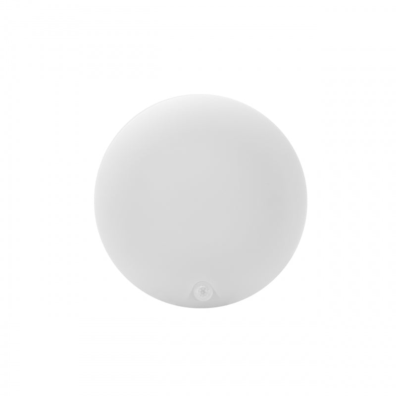 Spectrum NYMPHEA PROXI PIR Plafonnier LED 18W 4000K 2000 lumens IP54 Rond Blanc 230V