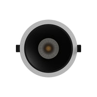 Spectrum ORBITO Downlight LED 14-27W 4000K 230V IP44 CRI 90 UGR<19 Rond Blanc Réflecteur Noir Encastré