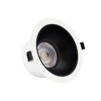 Spectrum ORBITO Downlight LED 14-27W 4000K 230V IP44 CRI 90 UGR<19 Rond Blanc Réflecteur Noir Encastré