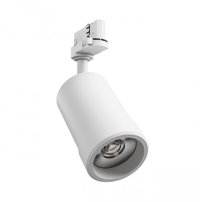 Spectrum PAVA BASIC Projecteur sur rail LED 20W CCT 230V 3-Phases Blanc 2225 lumens 20-45° IP20 CRI 80