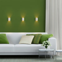 Spectrum SQUALLA G9 LED plafondbuislamp, opbouwmontage, IP20 Wit Goud, 7W max, aluminium behuizing