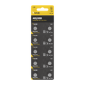 Technik Pile Bouton Alcaline AG2 LR59 196 396 1.5V, Pack de 10 piles bouton fiables pour montres et appareils