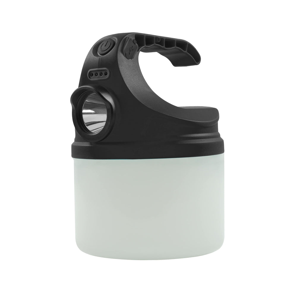 Technik Campinglamp C40 oplaadbare LED 500 lumen Wit IP44 met USB-opladen en 3 helderheidsstanden