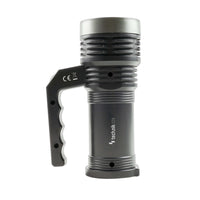 Technik handheld bouwlamp C20 XPE+COB LED 300 lumen oplaadbare 18650 batterij USB IPX2 Wit