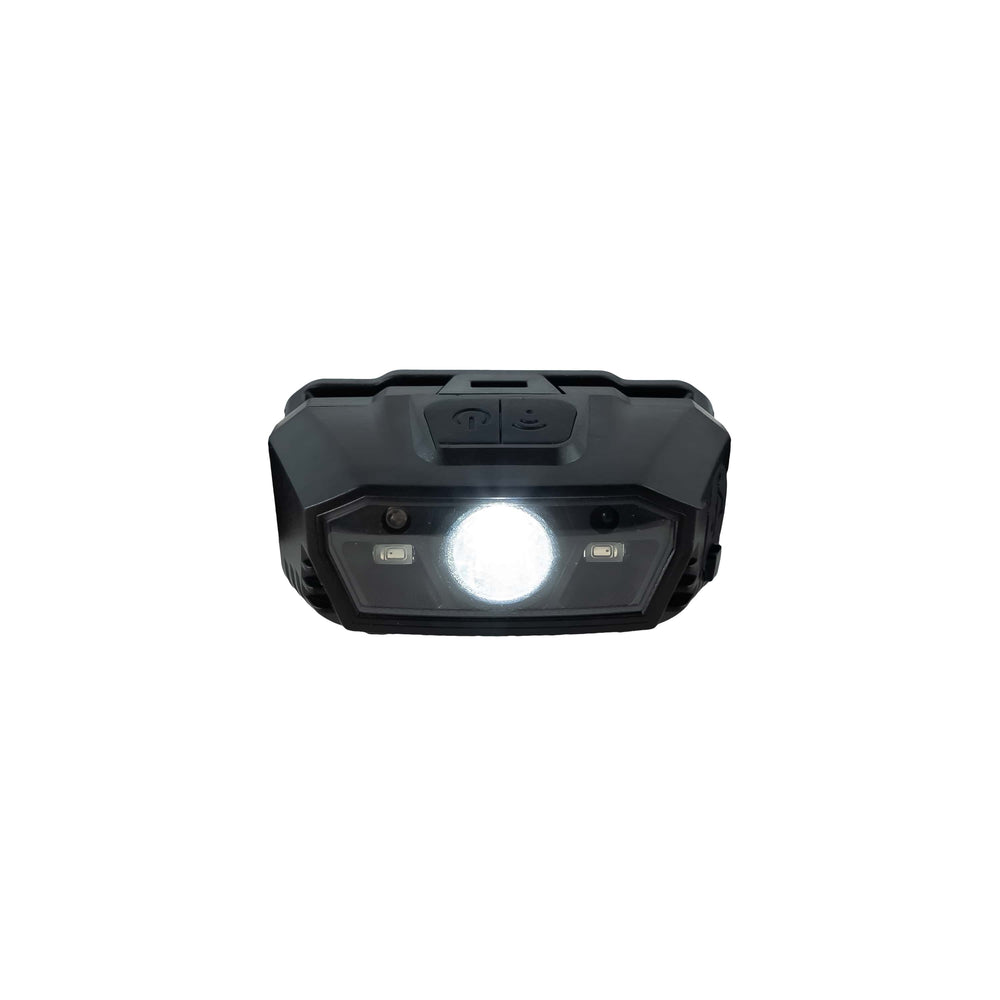 Technik Lampe frontale H15 LED rechargeable 300 lumens IP44 avec USB Type-C et capteur de mouvement