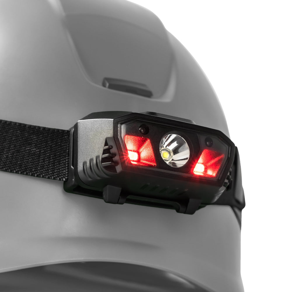 Technik Lampe frontale H15 LED rechargeable 300 lumens IP44 avec USB Type-C et capteur de mouvement