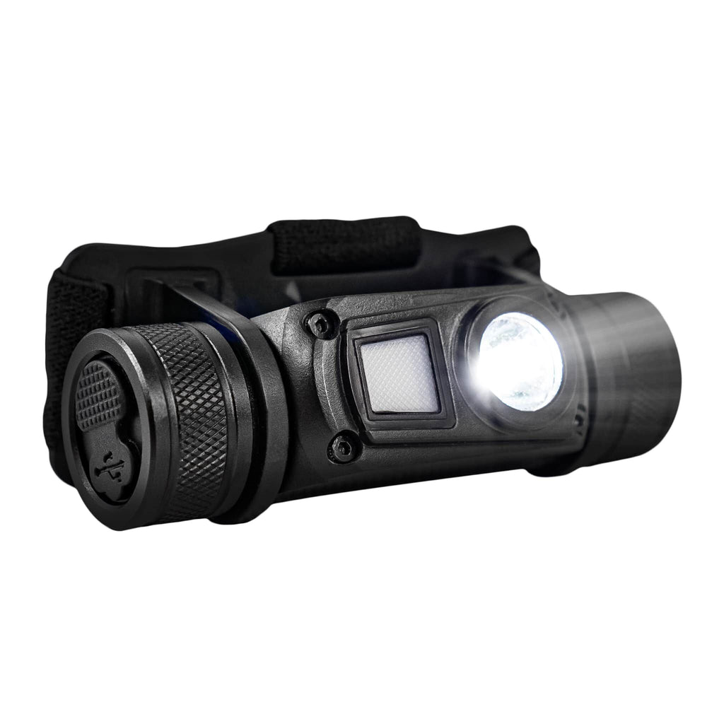 Technik Hoofdlamp H31 met Osram P9 LED, 800 lumen, 5 standen, USB-C oplaadbaar, IPX4, Wit