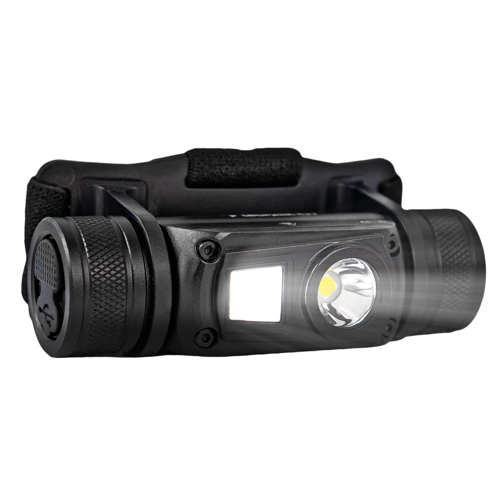 Technik Hoofdlamp H31 met Osram P9 LED, 800 lumen, 5 standen, USB-C oplaadbaar, IPX4, Wit
