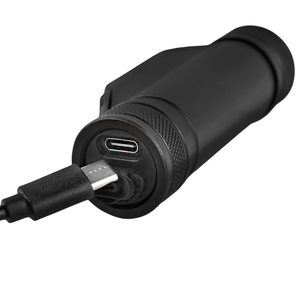 Lampe frontale Technik H31 avec LED Osram P9, 800 lumens, 5 modes, rechargeable USB-C, IPX4, Blanc