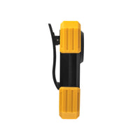 Lampe de poche LED Technik W20 COB 250 lumens, alimentée par 3xAAA, corps en plastique blanc, IPX2 avec aimant et clip