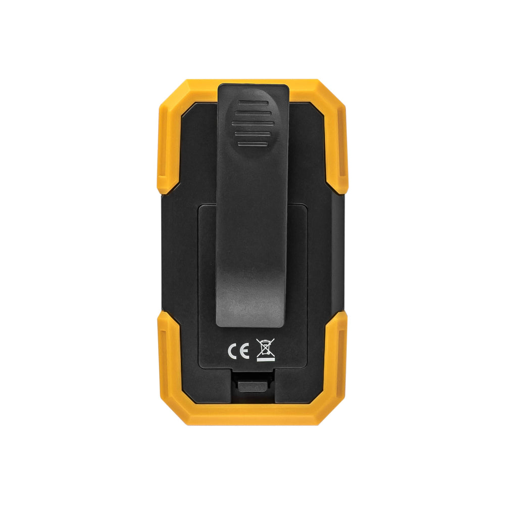 Lampe de poche LED Technik W20 COB 250 lumens, alimentée par 3xAAA, corps en plastique blanc, IPX2 avec aimant et clip