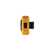 Lampe de poche LED Technik W20 COB 250 lumens, alimentée par 3xAAA, corps en plastique blanc, IPX2 avec aimant et clip
