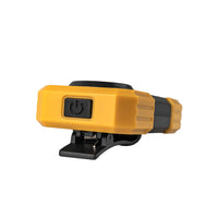 Lampe de poche LED Technik W20 COB 250 lumens, alimentée par 3xAAA, corps en plastique blanc, IPX2 avec aimant et clip
