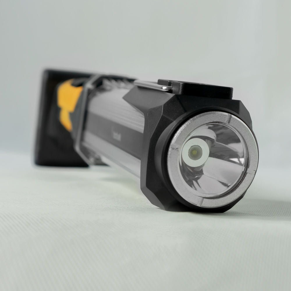Technik LED Zaklamp W50 COB+XPG 1000 lumen Wit IP55 met USB Type-C Oplaadbare Batterij en Powerbank