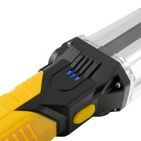 Technik LED Zaklamp W50 COB+XPG 1000 lumen Wit IP55 met USB Type-C Oplaadbare Batterij en Powerbank