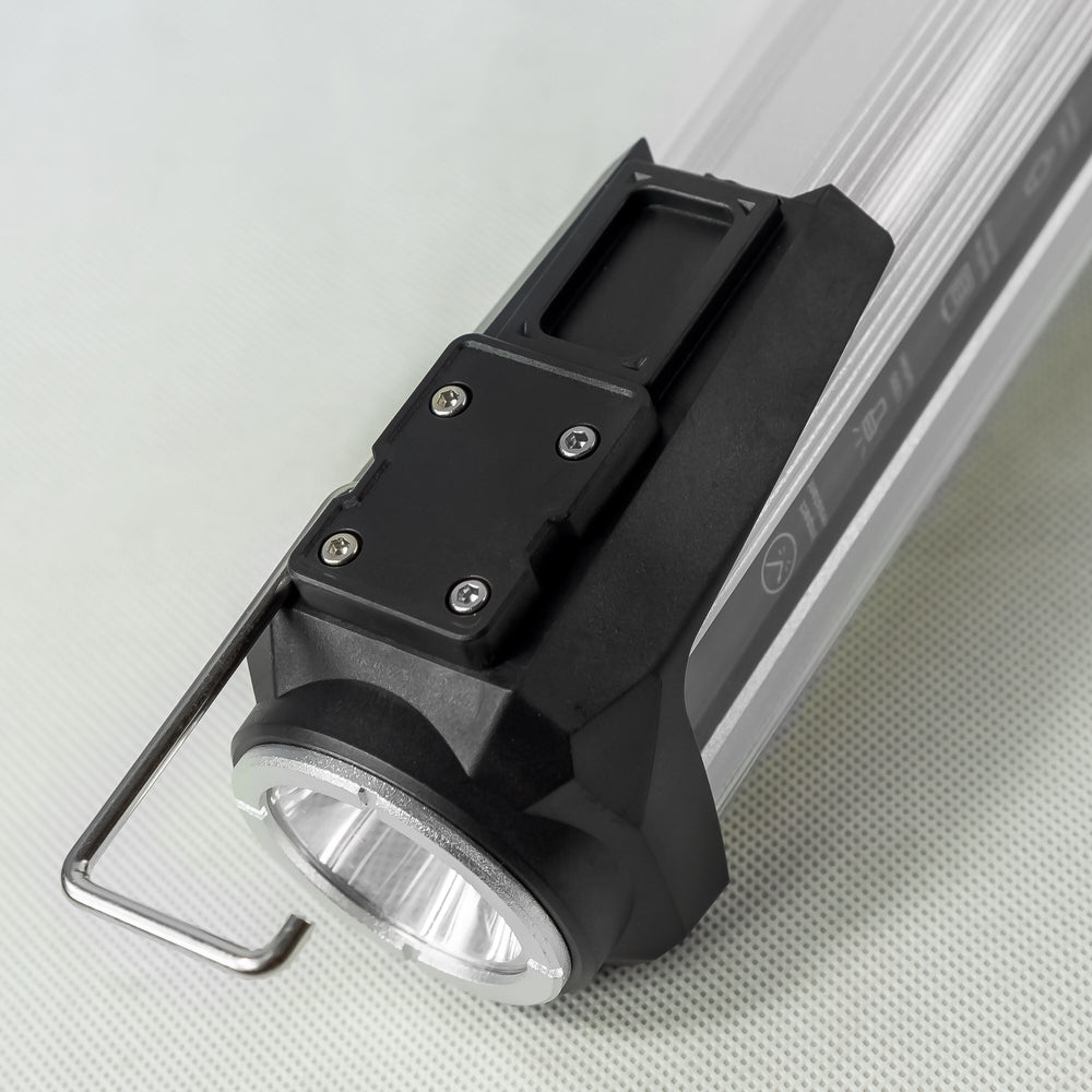Technik LED Zaklamp W50 COB+XPG 1000 lumen Wit IP55 met USB Type-C Oplaadbare Batterij en Powerbank