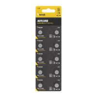 Technik Platinum AG11 LR58 362 1.5V alkaline knoopcel batterij verpakking van 10 voor horloges en kleine elektronica