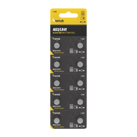 Technik Platinum AG3 LR41 192 392 1.5V Alkaline knoopcelbatterij verpakking van 10 voor horloges en kleine apparaten