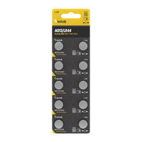Technik Platinum Alkaline AG13 LR44 A76 357 knoopcelbatterij 1.5V 155mAh B10 Pak van 10