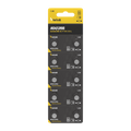 Technik Platinum Alkaline Knoopcel AG4 LR66 377 1.5V Batterij 10 Pack