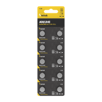 Technik Platinum alkaline knoopcel AG9 LR45 394 1.5V 40mAh muntbatterij verpakking van 10