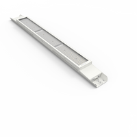 Tsong LED lamp 10.5W 3000K 1521 lumen Philips chip IP20 IK10 flikkervrij Aluminium Mat Goud