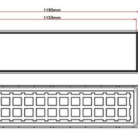Lampe LED Tsong 10.5W 3000K blanc chaud 1521 lumens IP20 longue durée remplacement 830
