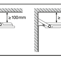 Tsong LED lamp 10.5W 3000K warm wit, 220-240V, 120° bundel, CRI 80, IP20 IK10 aluminium mat goud, CE RoHS