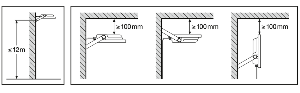 Tsong LED lamp 10.5W 3000K warm wit, 220-240V, 120° bundel, CRI 80, IP20 IK10 aluminium mat goud, CE RoHS