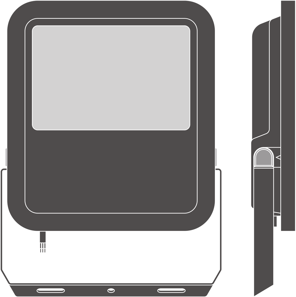 Tsong LED lamp 10.5W 3000K warm wit, 220-240V, 120° bundel, CRI 80, IP20 IK10 aluminium mat goud, CE RoHS